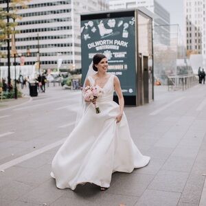 Pronovias Plaza Wedding Gown